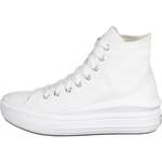 Hallenschuhe von Converse, in der Farbe Weiss, aus Textil, andere Perspektive, Vorschaubild