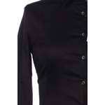 Klassische Bluse von caliban, in der Farbe Schwarz, aus Baumwolle, andere Perspektive, Vorschaubild