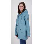 Regenjacke von DEPROC Active, in der Farbe Blau, andere Perspektive, Vorschaubild