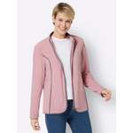 Fleecejacke von Classic Basics, in der Farbe Lila, andere Perspektive, Vorschaubild