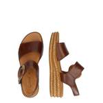 Sandale von Gabor, in der Farbe Braun, aus Kunststoff, andere Perspektive, Vorschaubild