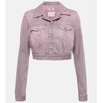 Cropped-Jeansjacke der Marke MM6 Maison Margiela