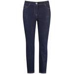 5-Pocket-Jeans von SAMOON, in der Farbe Blau, aus Elasthan, andere Perspektive, Vorschaubild