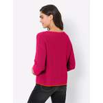 3/4 Arm-Pullover von heine, in der Farbe Rosa, andere Perspektive, Vorschaubild