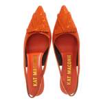 High Heel Pump von Kat Maconie, in der Farbe Orange, aus Leder, andere Perspektive, Vorschaubild