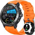 Smartwatch von NONGAMX, in der Farbe Orange, andere Perspektive, Vorschaubild