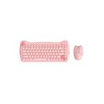Tastature von AKTO, in der Farbe Rosa, andere Perspektive, Vorschaubild