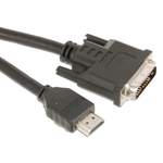 HDMI-Adapterkabel, HDMI-Stecker/DVI-D-Stecker, der Marke S/CONN maximum connectivity