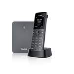 Telefon von Yealink, in der Farbe Grau, andere Perspektive, Vorschaubild