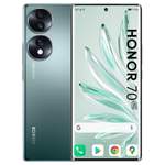 Smartphone von Honor, in der Farbe Grün, andere Perspektive, Vorschaubild