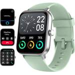 Smartwatch von Fitpolo, in der Farbe Grün, andere Perspektive, Vorschaubild