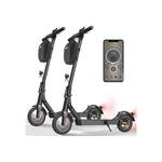 Elektro-Roller von iscooter, in der Farbe Schwarz, andere Perspektive, Vorschaubild