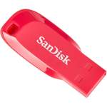 Memory-Card-Stick von Sandisk, in der Farbe Rosa, andere Perspektive, Vorschaubild