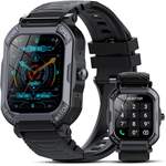 Smartwatch von xinwld, in der Farbe Schwarz, andere Perspektive, Vorschaubild