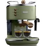 Espressomaschine von Delonghi, in der Farbe Grün, andere Perspektive, Vorschaubild