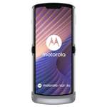 Smartphone von Motorola, in der Farbe Silber, andere Perspektive, Vorschaubild