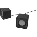 PC-Lautsprecher von Speedlink, in der Farbe Schwarz, andere Perspektive, Vorschaubild