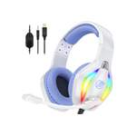 Gaming Headset von Fachixy, in der Farbe Weiss, andere Perspektive, Vorschaubild