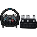 Steering wheel von Logitech G, in der Farbe Schwarz, andere Perspektive, Vorschaubild