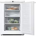 Freistehender Kühlschrank von Miele, in der Farbe Weiss, andere Perspektive, Vorschaubild