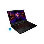 Gaming Laptop von MSI, in der Farbe Schwarz, andere Perspektive, Vorschaubild