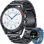 Smartwatch von NONGAMX, in der Farbe Schwarz, andere Perspektive, Vorschaubild