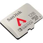 Memory-Card-Stick von Sandisk, in der Farbe Silber, andere Perspektive, Vorschaubild