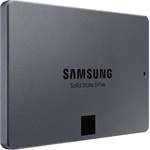 Festplatte von Samsung, in der Farbe Grau, andere Perspektive, Vorschaubild