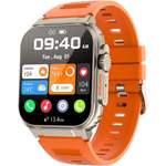 Smartwatch von BANGWEI, in der Farbe Orange, andere Perspektive, Vorschaubild