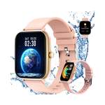 Smartwatch von Powerwill, in der Farbe Rosa, andere Perspektive, Vorschaubild