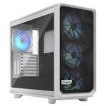 PC-Gehäuse von Fractal Design, in der Farbe Weiss, andere Perspektive, Vorschaubild