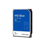 Festplatte von WD, in der Farbe Blau, andere Perspektive, Vorschaubild