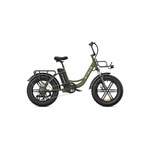 Elektrische Fahrräder von DOTMALL, in der Farbe Grün, andere Perspektive, Vorschaubild