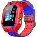 Smartwatch von TOPCHANCES, in der Farbe Rot, andere Perspektive, Vorschaubild