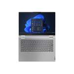 Laptops Transformer von Lenovo, in der Farbe Grau, andere Perspektive, Vorschaubild