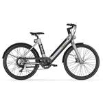 Elektrische Fahrräder von SachsenRad, in der Farbe Grau, andere Perspektive, Vorschaubild