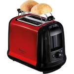 Toaster von MOULINEX, in der Farbe Rot, andere Perspektive, Vorschaubild