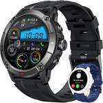 Smartwatch von NONGAMX, in der Farbe Schwarz, andere Perspektive, Vorschaubild