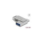 Memory-Card-Stick von Delock, in der Farbe Silber, andere Perspektive, Vorschaubild