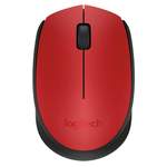 Maus von Logitech, in der Farbe Rot, andere Perspektive, Vorschaubild