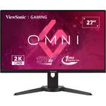 Gaming-Monitor von Viewsonic, in der Farbe Schwarz, andere Perspektive, Vorschaubild