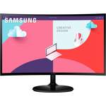 LCD-Monitor von Samsung, in der Farbe Schwarz, andere Perspektive, Vorschaubild