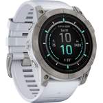 Smartwatch von Garmin, in der Farbe Silber, andere Perspektive, Vorschaubild