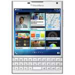 Smartphone von Blackberry, in der Farbe Weiss, andere Perspektive, Vorschaubild