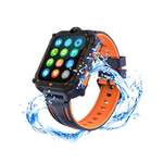 Smartwatch von DOPWii, in der Farbe Orange, andere Perspektive, Vorschaubild
