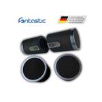 Bluetooth-Lautsprecher von fontastic, in der Farbe Schwarz, andere Perspektive, Vorschaubild