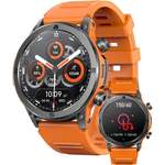 Smartwatch von MEGALITH, in der Farbe Orange, andere Perspektive, Vorschaubild