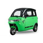 Elektro-Roller von Geco Automobile, in der Farbe Grün, andere Perspektive, Vorschaubild