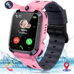 Smartwatch, von LITEYPP, in der Farbe Rosa, andere Perspektive, Vorschaubild