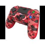 Gamepad von DRAGON SHOCK, in der Farbe Rot, andere Perspektive, Vorschaubild